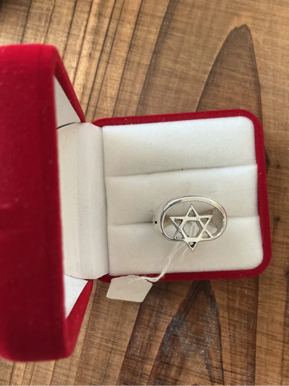 Sterling Silver Muslim Protective Ring with Raised Arabic Script